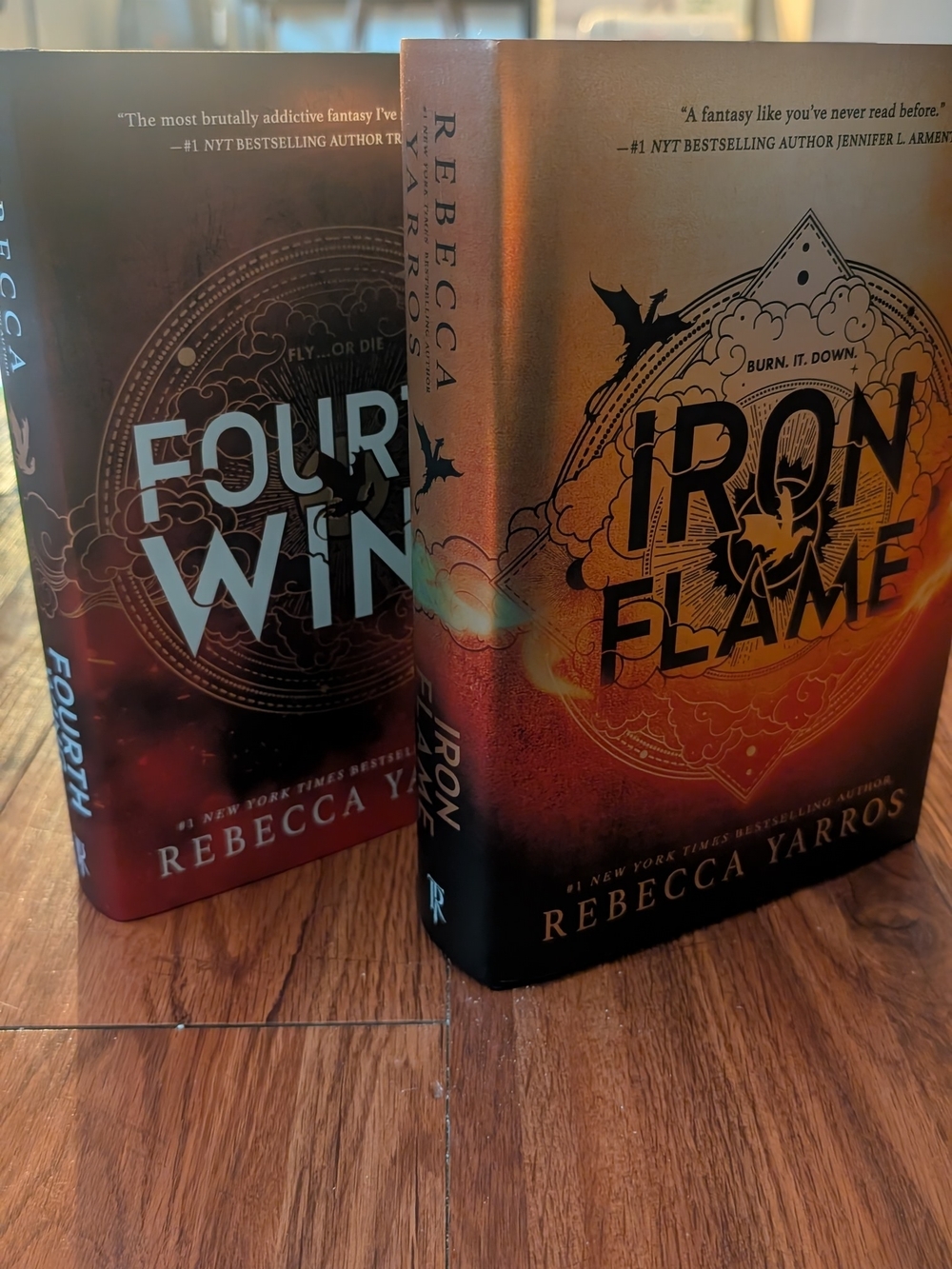 Rebecca Yarros Fourth Wing and Iron Flame Set - Special Editions NEW, UNREAD
